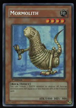 Mormolith TAEV-EN085 Secret Rare Tactical Evolution 1st Edition Yu-Gi-Oh - Image 1