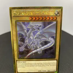 Yugioh Blauaugiger W. Drache MVP1-DEGV4 Limitierte Auflage Gold Secret Rare NM - Image 3