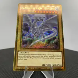 Yugioh Blauaugiger W. Drache MVP1-DEGV4 Limitierte Auflage Gold Secret Rare NM - Image 4