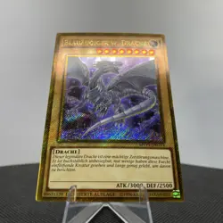 Yugioh Blauaugiger W. Drache MVP1-DEGV4 Limitierte Auflage Gold Secret Rare NM - Image 5