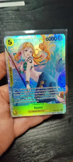 Nami EB03-053 Extra Booster: One Piece Heroines Edition SR Foil Super Rare - Image 1