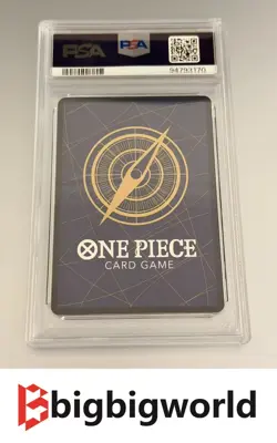 PSA 10 Rayleigh OP08-118 Manga Alt Art SEC Two Legends ONE PIECE Card Japanese - Image 2