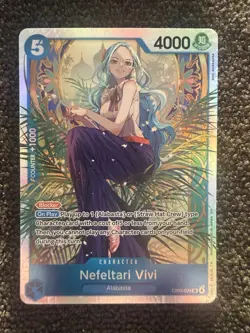 Nefeltari Vivi EB03-024 SR ONE PIECE Heroines Edition English NM Super Rare Foil - Image 1