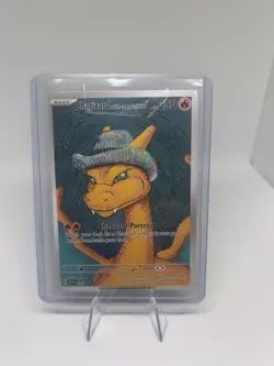 Charizard with Grey Felt Hat Pokemon x Van Gogh Black Star Promo Fan Art Card - Image 1