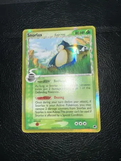 Snorlax 10/101 Holo Delta Species EX Dragon Frontiers Pokemon Card 2006 - Image 1