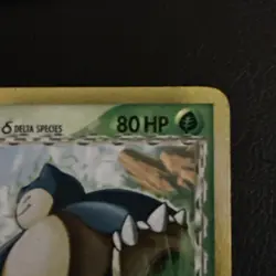 Snorlax 10/101 Holo Delta Species EX Dragon Frontiers Pokemon Card 2006 - Image 3