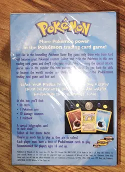 Pokemon Blackout Theme Deck Wizards of the Coast Trading Cards Sealed TCG 1999 - Image 2