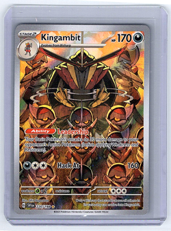 Kingambit 220/198 Scarlet & Violet NM Pokemon Card - Image 1