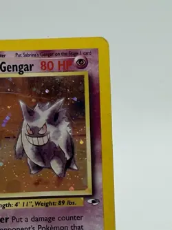 Pokemon Sabrina's Gengar 80 HP Holo Rare Card Gym Challenge 14/132 English - Image 2