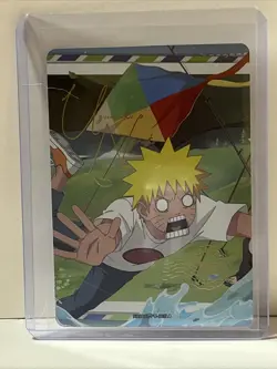 NRV-PU-003L4 Stamp Rare Naruto Kite Naruto Kayou ENGLISH 1st Edition Card - Image 1