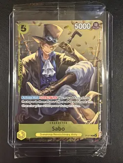 Sabo (Tin Pack Set Vol. 2) P-073 One Piece Promotion Cards Foil Sealed - Image 1