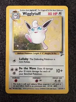 Wigglytuff 19/130 Holo Rare Pokemon Card Lightly Played - Image 1