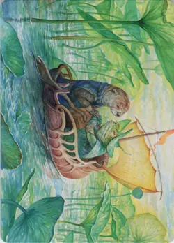 Run Away Together Art Card S Art Series: Bloomburrow 11 NM Normal MTG - Image 1