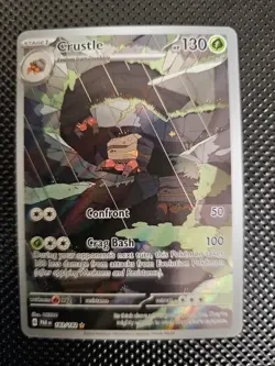 Pokemon TCG Paradox Rift Crustle Rare Card 183/182 Secret Illustration 2023 Sir - Image 1
