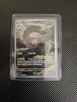 Pokemon TCG Paradox Rift Crustle Rare Card 183/182 Secret Illustration 2023 Sir - Image 3