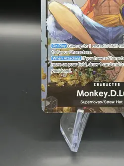 Monkey.D.Luffy (Tin Pack Set Vol. 2) P-075 One Piece Promotion Cards Foil - Image 3