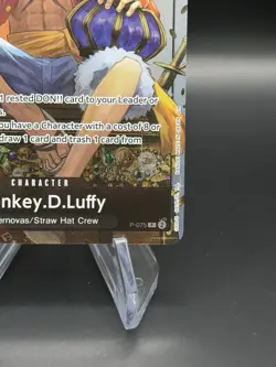Monkey.D.Luffy (Tin Pack Set Vol. 2) P-075 One Piece Promotion Cards Foil - Image 5