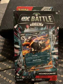 Pokemon Ex Battle Deck HOUNDOOM EX 60 CARD DECK BRAND NEW SEALED - Image 1