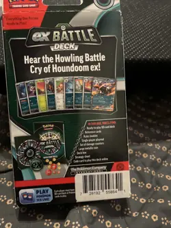 Pokemon Ex Battle Deck HOUNDOOM EX 60 CARD DECK BRAND NEW SEALED - Image 4
