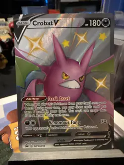 Crobat V SWSH098 SWSH: Sword & Shield Promo Cards Holo - Image 1