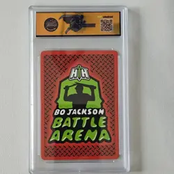 Bo Jackson Battle Arena Lawman Super Foil One of One First Edition Card SF-92 - Image 2