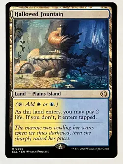 Hallowed Fountain Lorwyn Eclipsed Non-Foil MTG NM - Image 1