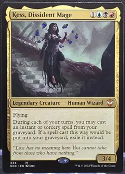 Kess, Dissident Mage #344 Commander: Streets of New Capenna Regular Mythic - Image 1