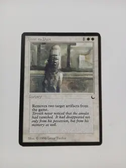 Magic The Gathering Dust to Dust The Dark Light Play Condition ●197 - Image 3