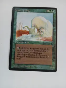 Magic the Gathering Spitting Slug The Dark Light Play Condition ●260 - Image 1