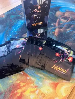 MTG Deck Box - Lilliana Deck Box and 80 Matching Sleeves - Image 1