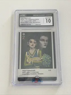 CGC 10 Gem Mint - FOIL BORDERLESS - ANJE FALKENRATH From SLD - MTG - Image 1