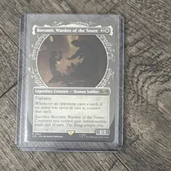 Boromir, Warden of the Tower (Showcase) #302 NM Lord of the Rings LTR Magic MTG - Image 1