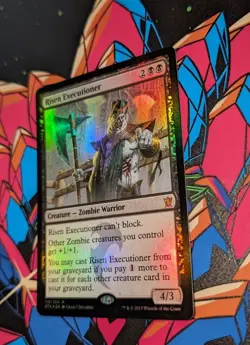 MTG *FOIL * Dragons of Tarkir Mythic Rare RISEN EXECUTIONER NM - Image 1