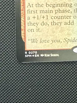 Cheering Crowd (Extended Art Foil) Rare MTG Spider-Man NM - Image 2