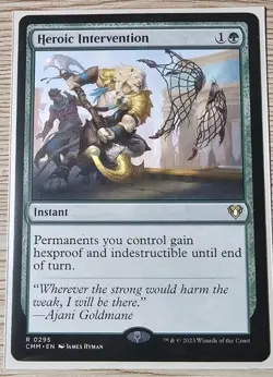 Heroic Intervention Commander Masters Regular - Image 1