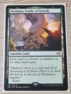 Yavimaya, Cradle of Growth Modern Horizons 2 Regular - Image 1