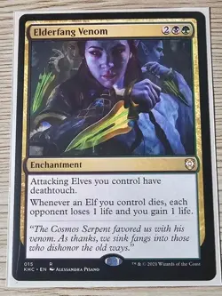 Elderfang Venom Commander: Kaldheim Regular - Image 1