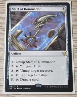 Staff of Domination Commander Legends Regular - Image 1