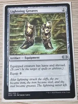 Lightning Greaves Double Masters Regular - Image 1