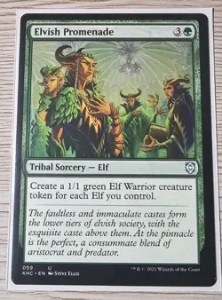 Elvish Promenade Commander: Kaldheim Regular - Image 1