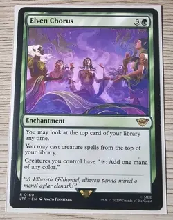 Elven Chorus Universes Beyond: the Lord of the Rings: Tales of Middle-Earth... - Image 1