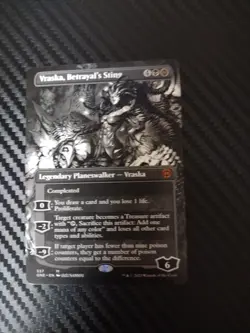 Vraska, Betrayal's Sting (Borderless) Phyrexia: All Will Be One Regular - Image 1