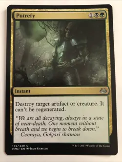 MTG Modern Masters 2017 Putrefy 179/249 LP - Image 1