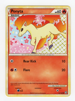 2010 Pokemon Ponyta 2 Card Lot #72/102 Triumphant Reverse Holo LP (See Desc) - Image 4