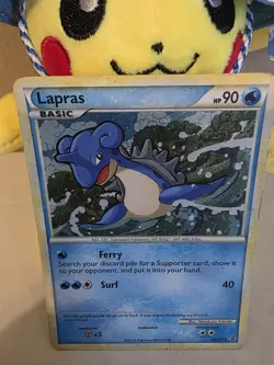 Lapras HGSS14 Holo Pokemon Promo Card - Image 1