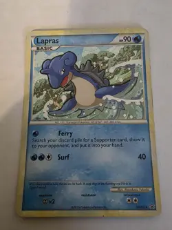 Lapras HGSS14 Holo Pokemon Promo Card - Image 3