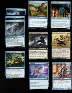 ASHIOK'S NINJAS-60 Card Deck-Magic the Gathering-MTG-Rares-Mythic-ninjutsu-RTP - Image 5