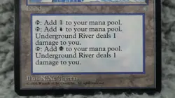MTG Underground River Card Ice Age Uncommon EN Magic the Gathering - Image 2