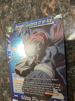 Bergamo Guidance of an Ace Championship 2021 Foil Dragon Ball Super Card Game NM - Image 5
