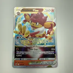 Simisear Vstar 023/159 MINT -Ultra Rare Pokemon Card- Crown Zenith (3s) - Image 1